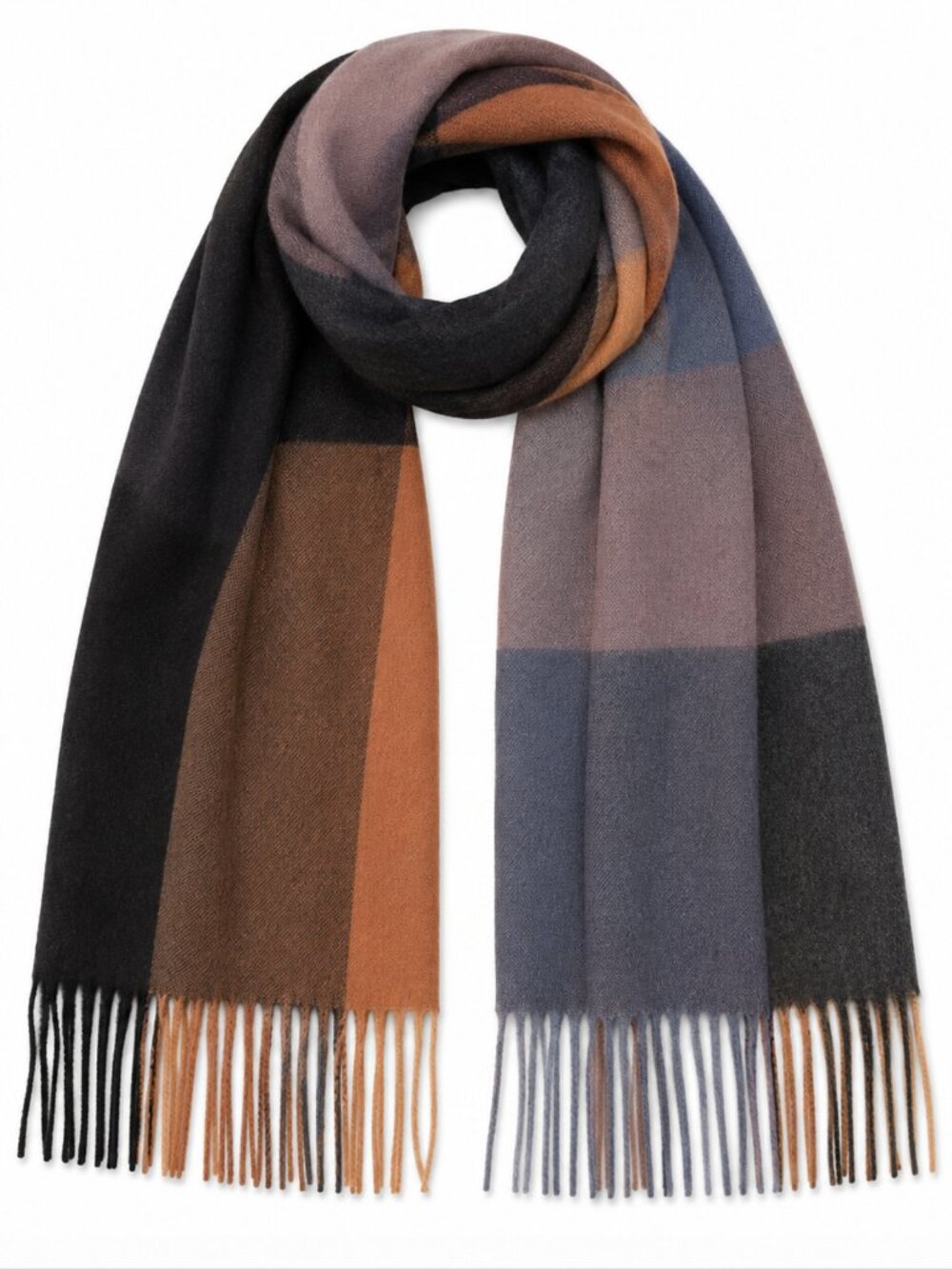 NWT Multi-Color Fringe Scarf